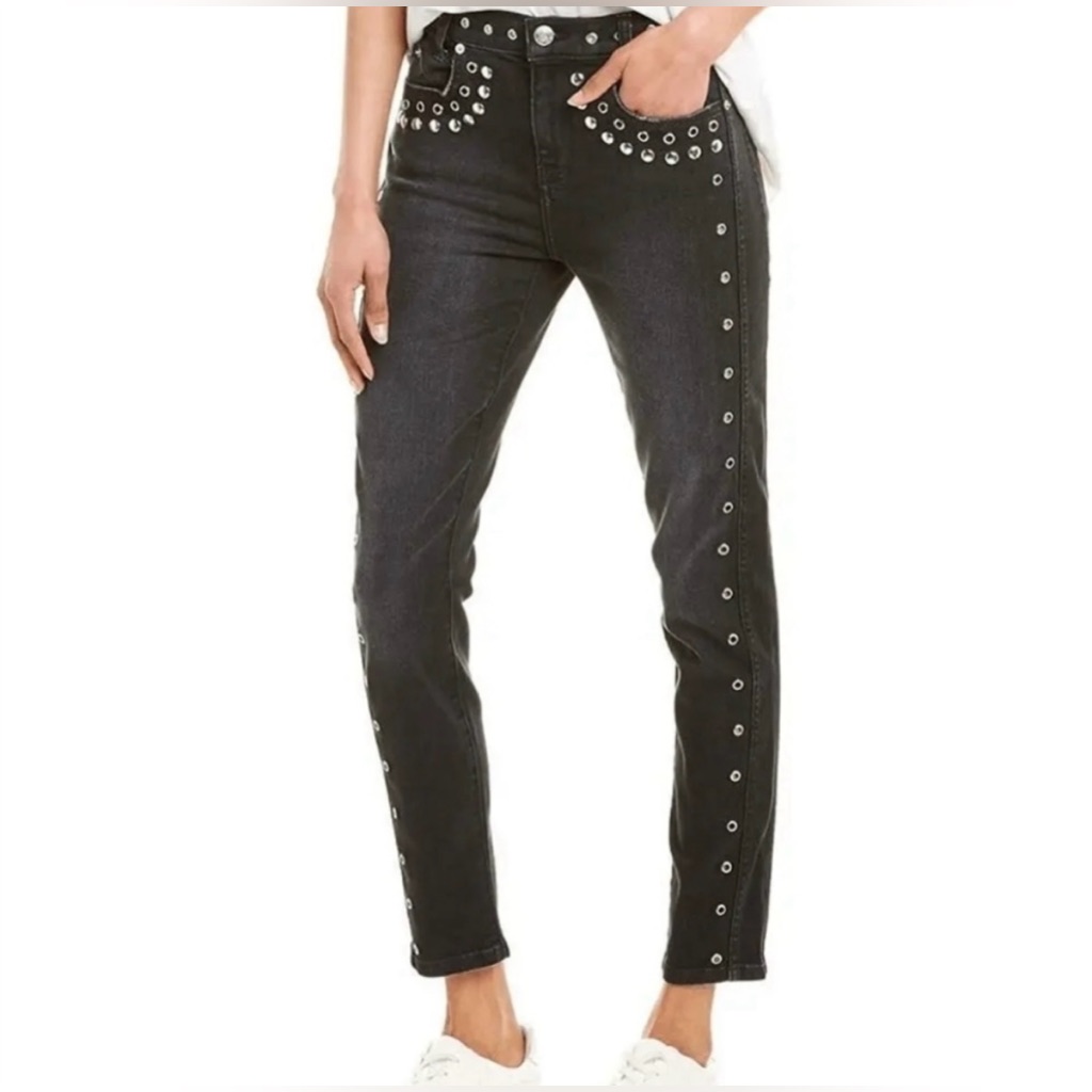 Current Elliott The 7 Pocket High Waist Ankle Skinny Stilleto Jeans Size 27